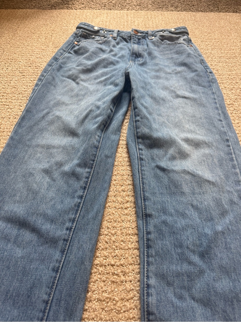 Bohme Sloan Wide Leg Jeans Adjustable waist - Picture 3 of 11